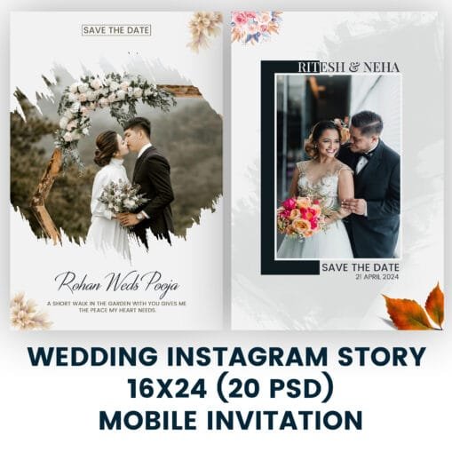 WEDDING INSTAGRAM STORY- UNIVERSAL GRAPHICS