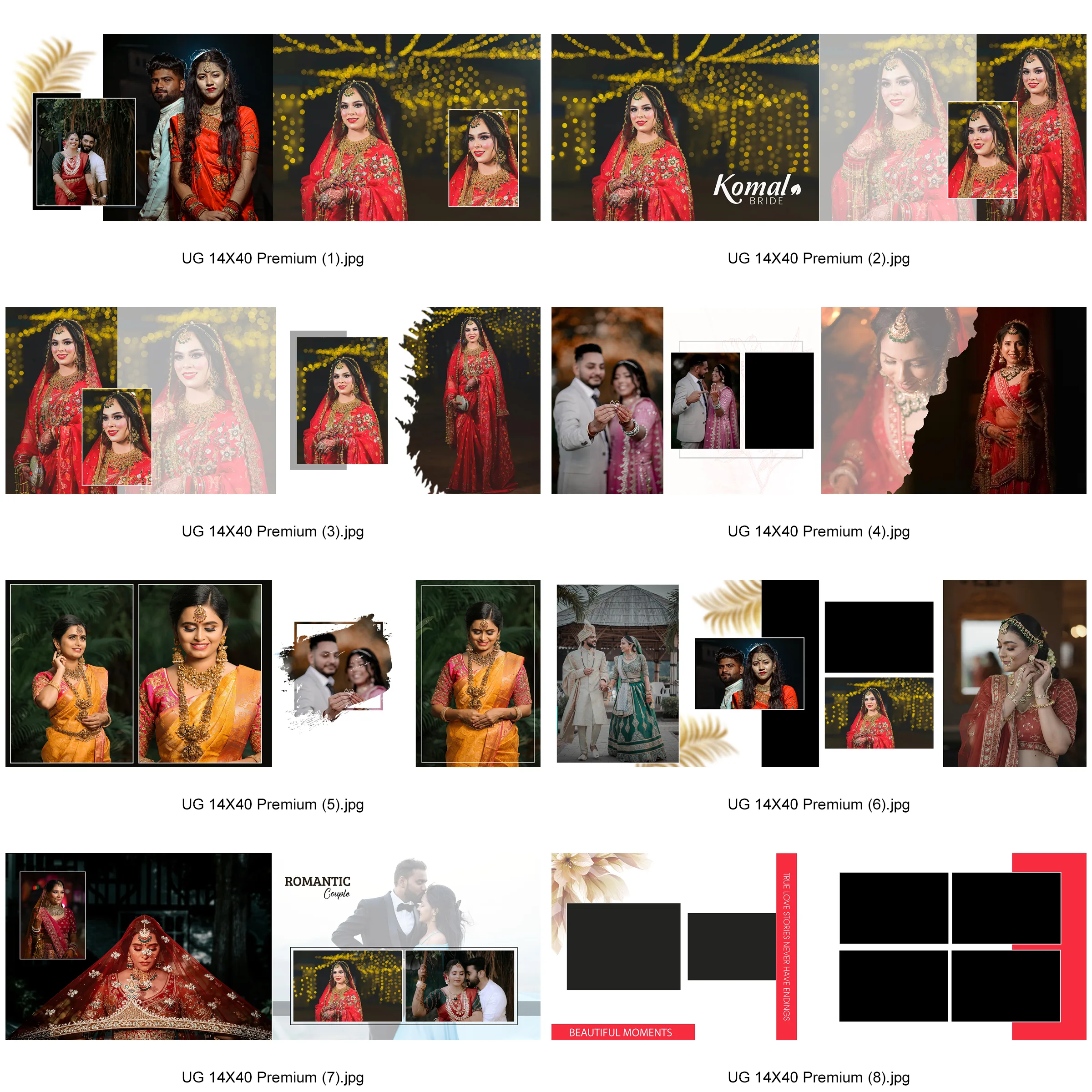 14x40 Universal Graphics 01 14x40 Universal Graphics 01 14x40 Wedding Album Design
