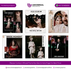 Pre Wedding Instagram Post Design Vol 03 DM