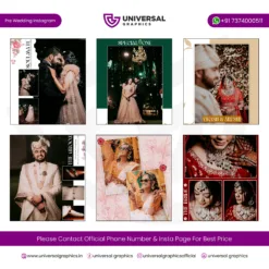 Pre Wedding Instagram Post Design Vol 03 DM