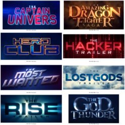 After Effects Titles Pack universalgraphics.in