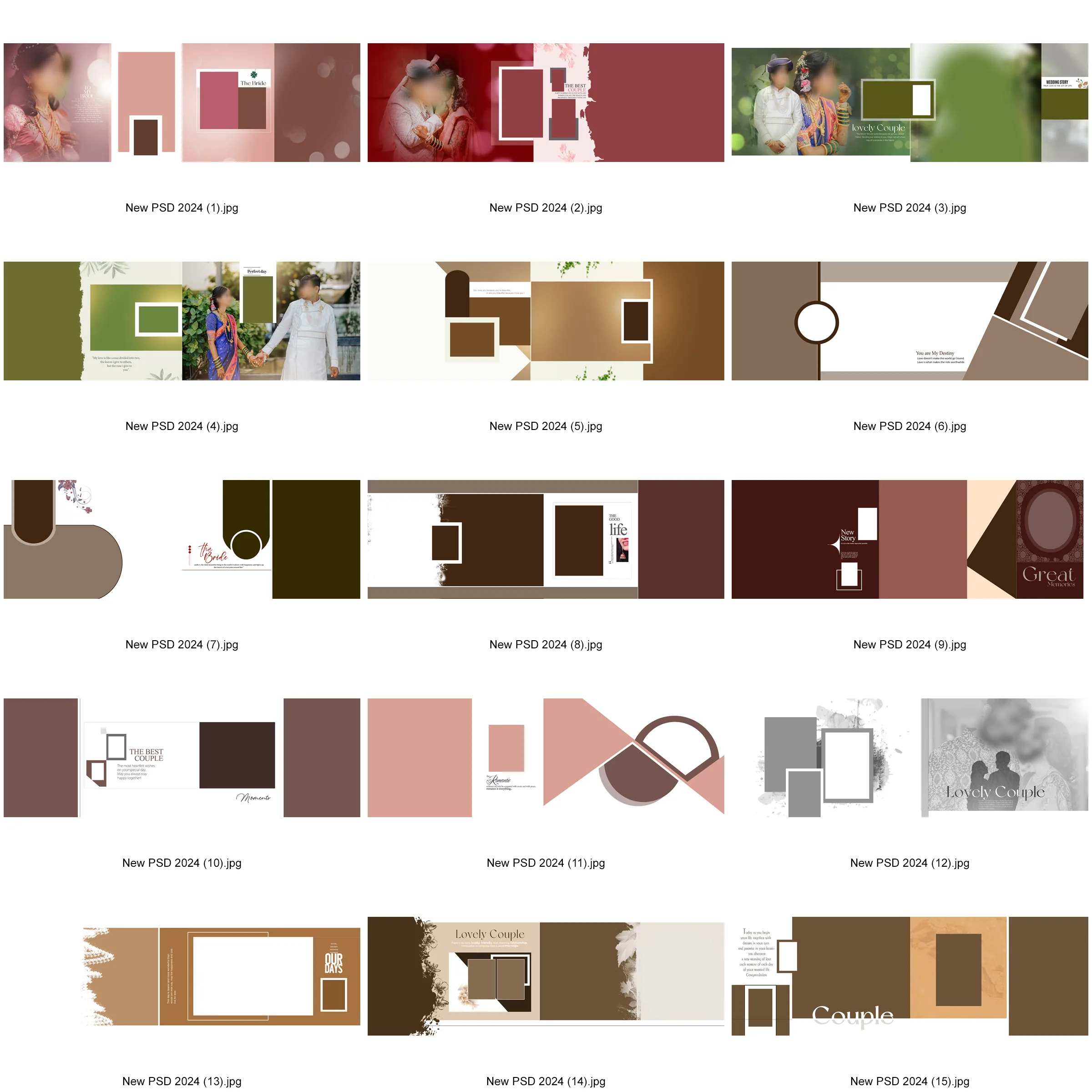 Wedding Album Design PSD ContactSheet 001 wedding album design