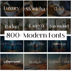 Modern Wedding Fonts