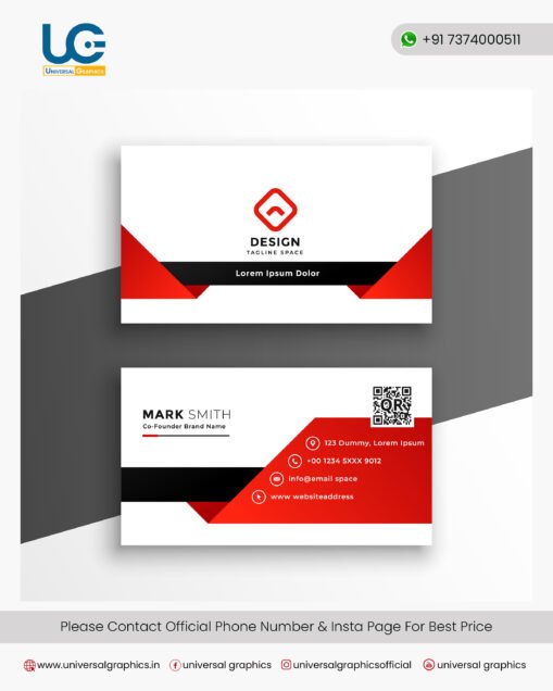 visiting card design