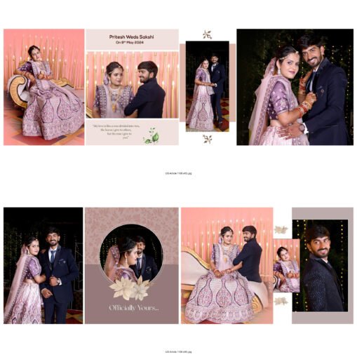 12x36 Wedding Album PSD