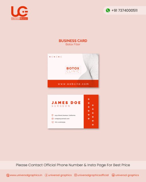 visiting card design