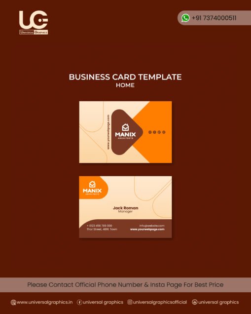 visiting card design