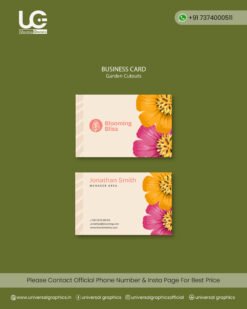 visiting card design