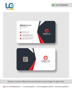 visiting card design