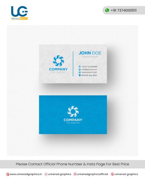 visiting card design