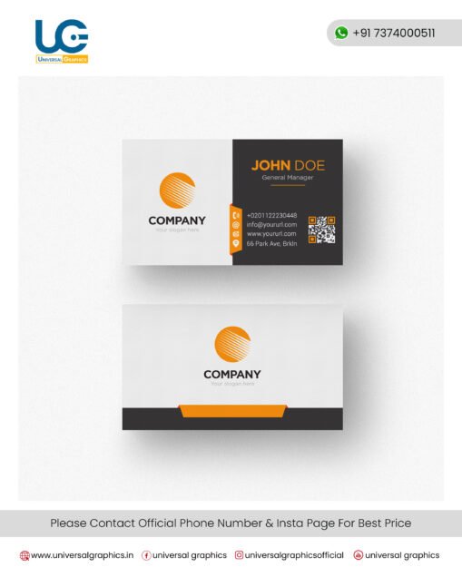 visiting card design