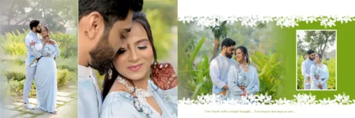 12x36 Wedding Album PSD Design