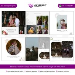 Pre Wedding Instagram Post Design Vol 09 DM
