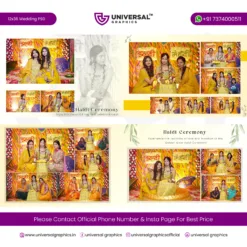 12x36 Wedding Album PSD Templates Download