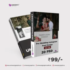Pre Wedding Instagram Post Design Vol 09