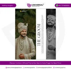 Wedding Instagram Post Design PSD Templates – Universal Graphics