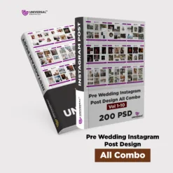 Pre Wedding Instagram PSD Design All Combo