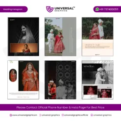Wedding Instagram PSD Templates Universal graphics