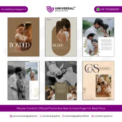 Pre Wedding Instagram Post Design Vol 11 DM