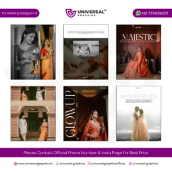 Pre Wedding Instagram Post Design PSD Templates | Vol 12 | Universal Graphics 4 Pre Wedding Instagram Post Design PSD Templates Bundle – 20 Editable PSD Files